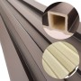 Декоративна стіновая рейка 160*23*3000мм (D) SW-00001535