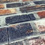 Самоклеящаяся 3D панель Sticker wall под екатеринославский кирпич 48, 700x770x5мм