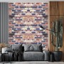 Самоклеящаяся 3D панель Sticker wall под екатеринославский кирпич 48, 700x770x5мм