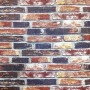 Самоклеящаяся 3D панель Sticker wall под екатеринославский кирпич 48, 700x770x5мм