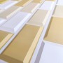 Декоративна ПВХ панель біло-бежева клінкерна цегла 960х480х4мм (1163) SW-00001430
