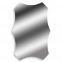 Дзеркальна наліпка (акрил) 3D 40*60cm*2mm Silver (S) SW-00001521