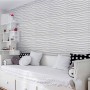 Самоклеюча декоративна настінно-стельова 3D панель хвилі 600*600*6mm (160) SW-00001199