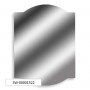 Дзеркальна наліпка (акрил) 3D 30*40cm*2mm Silver (S) SW-00001522