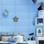 Самоклеюча 3D панель блакитні блоки 700х600х5мм (367) SW-00001465