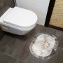 Вологопоглинаючий килимок мармур "Bathroom" 40*60CM*3MM (D) SW-00001569