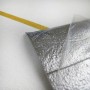 Самоклеючі шпалери білі із золотою смужкою 2800х500х2мм SW-00001144