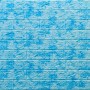 Самоклеящаяся 3D панель Sticker wall мрамор голубой 65, 700x770x5мм