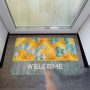 Вологопоглинаючий килимок куби "Welcome" 40*60CM*3MM (D) SW-00001561
