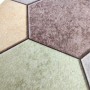 Вологопоглинаючий килимок шестикутники 40*60CM*3MM (D) SW-00001571