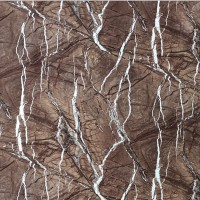 Декоративна ПВХ плита коричневий мармур 600*600*3mm (OS-KL8036) (S)