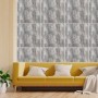 Декоративна ПВХ плита платиновий мармур 600*600*3mm (OS-KL8235) (S)