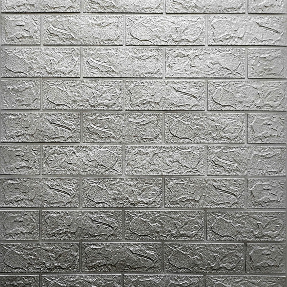 Самоклеюча 3D панель Sticker wall під цеглу 17, 700x770x3мм