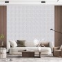 Самоклеящаяся 3D панель Sticker wall декор кольца 1000, 300x300x8мм