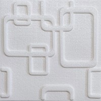 Самоклеящаяся 3D панель Sticker wall декор прямоугольники 1001, 300x300x8мм