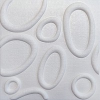 Самоклеящаяся 3D панель Sticker wall декор кольца 1000, 300x300x8мм