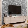 Самоклеящаяся 3D панель Sticker wall кирпичная кладка 330, 700x770x7мм