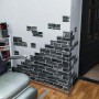 Самоклеящаяся 3D панель Sticker wall под екатеринославский кирпич 42, 700x770x5мм