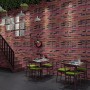 Самоклеящаяся 3D панель Sticker wall под екатеринославский кирпич 47, 700x770x5мм