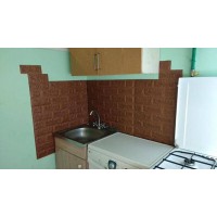 Самоклеящаяся 3D панель Sticker wall под кирпич 20, 700x770x5мм