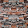 Самоклеюча 3D панель Sticker wall під катеринославську цеглу 45, 700x770x3мм