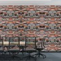 Самоклеюча 3D панель Sticker wall під катеринославську цеглу 45, 700x770x3мм