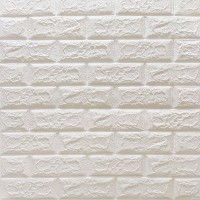 Самоклеюча 3D панель Sticker wall під цеглу 01 матова, 700x770x5мм