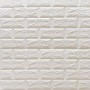 Самоклеящаяся 3D панель Sticker wall под кирпич 01 матовая, 700x770x5мм