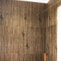 Самоклеящаяся 3D панель Sticker wall под дерево темный дуб 83, 700x700x5мм