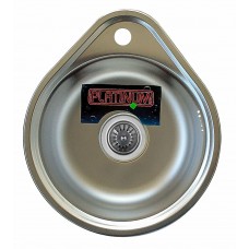 Кухонна мийка з нержавіючої сталі Platinum ПОЛІРОВКА 4539 (0,6/170 мм)