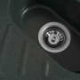 Гранітна мийка для кухні Platinum 9250UW LARGO глянець Антрацит