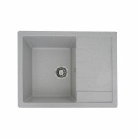 Гранітна мийка для кухні Platinum 6550 INTENSO матова Топаз