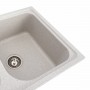 Гранітна мийка для кухні Platinum 7950 Equatoria глянець Топаз