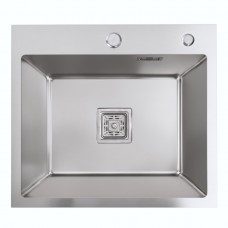 50*45 Мийка нержавійка Platinum Handmade HSB (квадратний сифон 3,0/1,0)