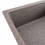 Гранітна мийка для кухні Platinum 7749 ROMA матова (мікс)