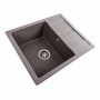 Гранітна мийка для кухні Platinum 5851 ARIA матова Дюна