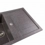 Гранітна мийка для кухні Platinum 7850 TROYA матова Мікс