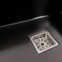 Кухонна мийка Platinum Handmade 60*50 (600x500x230 мм) PVD чорна HSB