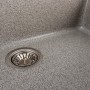 Гранітна мийка для кухні Platinum 7945 Paruana матова (сіра)