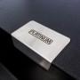 Гранітна мийка для кухні Platinum 8650 DIAMOND матова (чорна GOLD)
