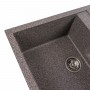 Гранітна мийка для кухні Platinum 7950 Selena матова Мікс