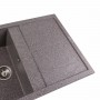 Гранітна мийка для кухні Platinum 7950 Selena матова Мікс