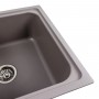Гранітна мийка для кухні Platinum 7950 Equatoria матова Дюна