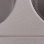 Гранітна мийка для кухні Platinum 7950 Equatoria матова Дюна