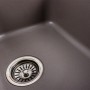 Гранітна мийка для кухні Platinum 7950 Equatoria матова Дюна