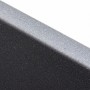 Гранітна мийка для кухні Platinum 4040 RUBA матовий сірий мусон