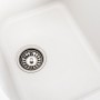 Гранітна мийка для кухні Platinum 7950 Equatoria глянець Білосніжна