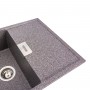 Гранітна мийка для кухні Platinum 8650 DIAMOND матова (мікс)
