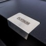 Гранітна мийка для кухні Platinum 8650 DIAMOND матова (чорний металік)