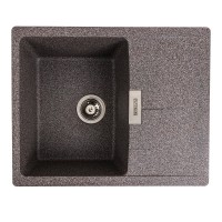 Гранітна мийка для кухні Platinum 6250 ZIRKONE матовий мікс